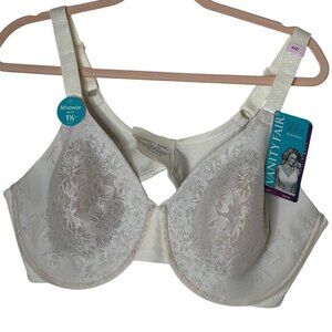 NWT Vanity Fair 44D Beauty Back Full Figure Back Smoothing Minimizer Bra 76080